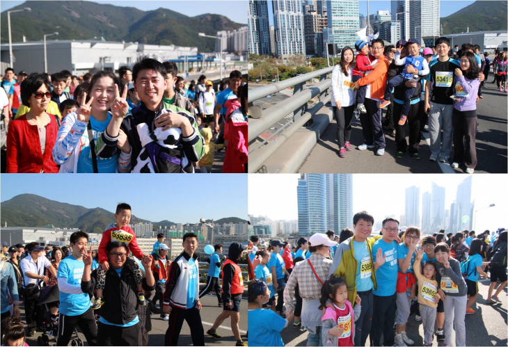 EXR과 함께하는 제11회 부산바다하프마라톤대회 개최
